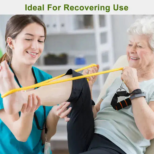 11Pcs Resistance Bands Set Fitness Workout Tubes Exercise Tube Bands